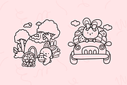 Bold & Easy Coloring Book Bundle, an Empty State Illustration by Neon Studio (Thumbnail 13 of 32)