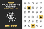 Wolrd Creativity & Innovation Icons, an Icon by Spacepixel Creative (Thumbnail 1 of 3)