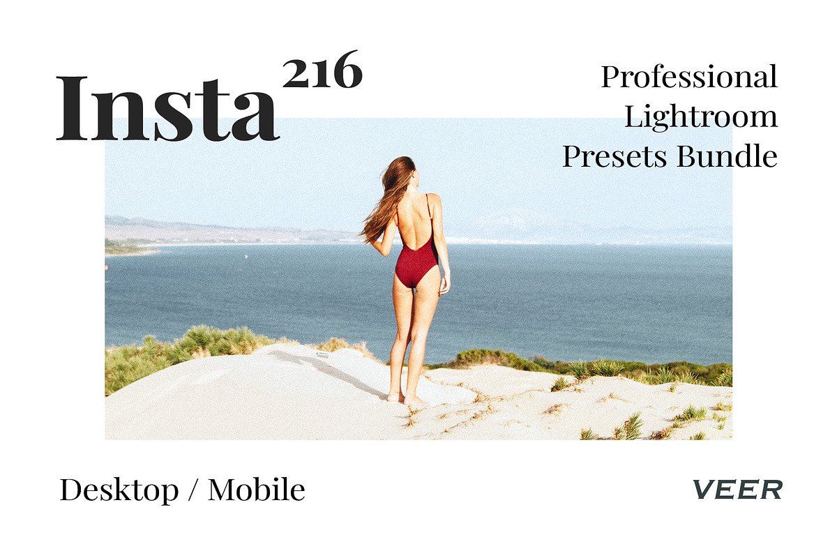 216 Insta Presets Lightroom Bundle, a Preset Add-On by VEER (Photo 1 of 17)