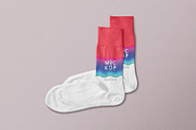 Socks Mockup, a Product Mockup by PixelVoyager (Thumbnail 4 of 6)