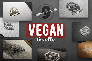 Vegan logo kit