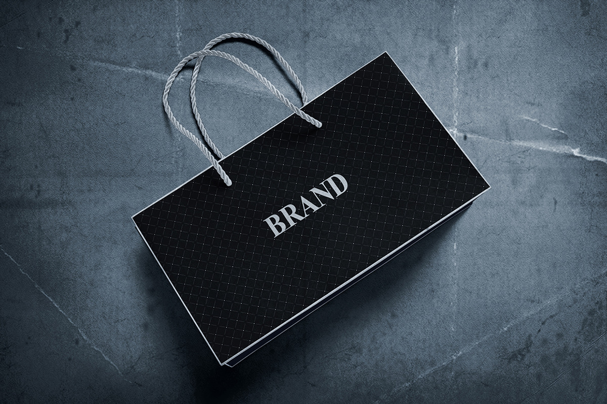 Paper Bags Mock-ups, a Packaging Mockup by ItemBridge (Photo 3 of 5)