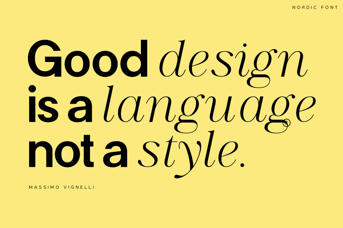 Nordic Font, a Serif Font by vuuuds (Photo 2 of 8)