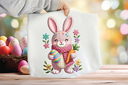 Easter Crochet Bunny PNG, an Illustration by CraftArtStudio (Thumbnail 1 of 4)