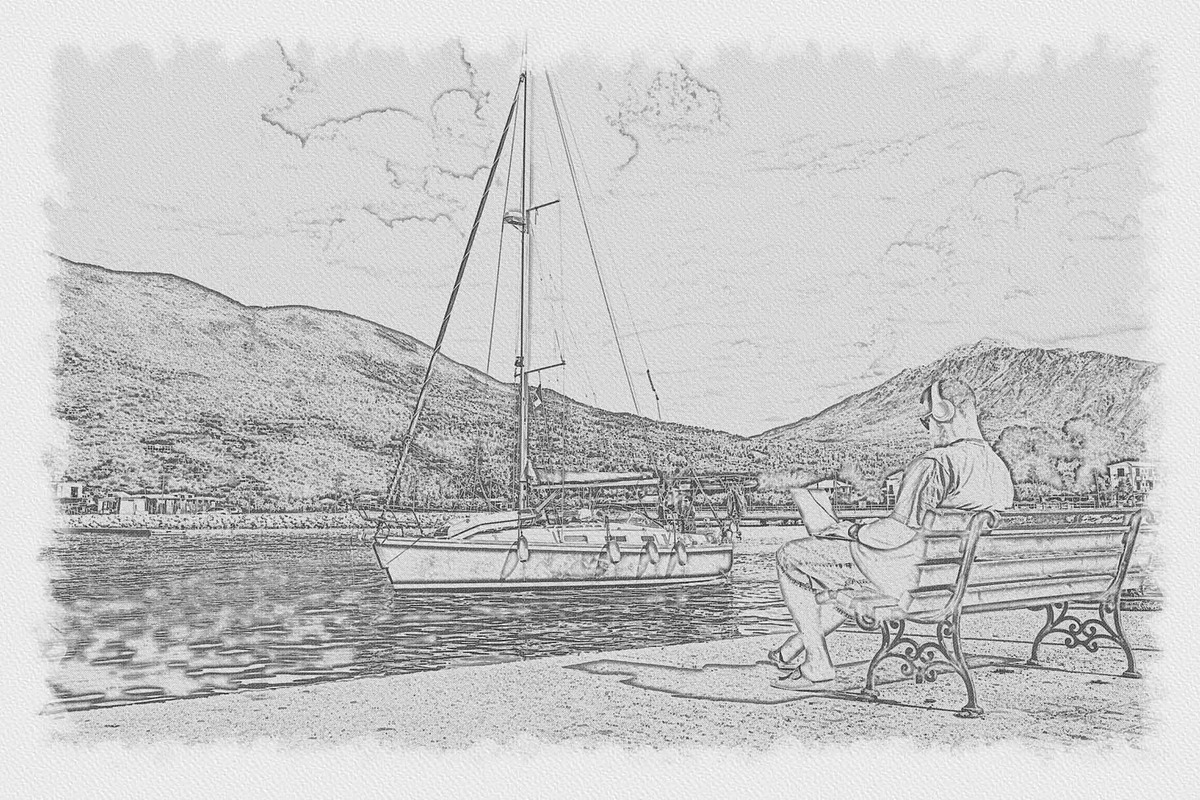 Architecture Sketch Photoshop Action, an Action Add-On by MRI STUDIO (Photo 7 of 17)
