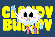 Cloudy Bumpy, a Sans Serif Font by Ardyanatypes (Thumbnail 6 of 9)