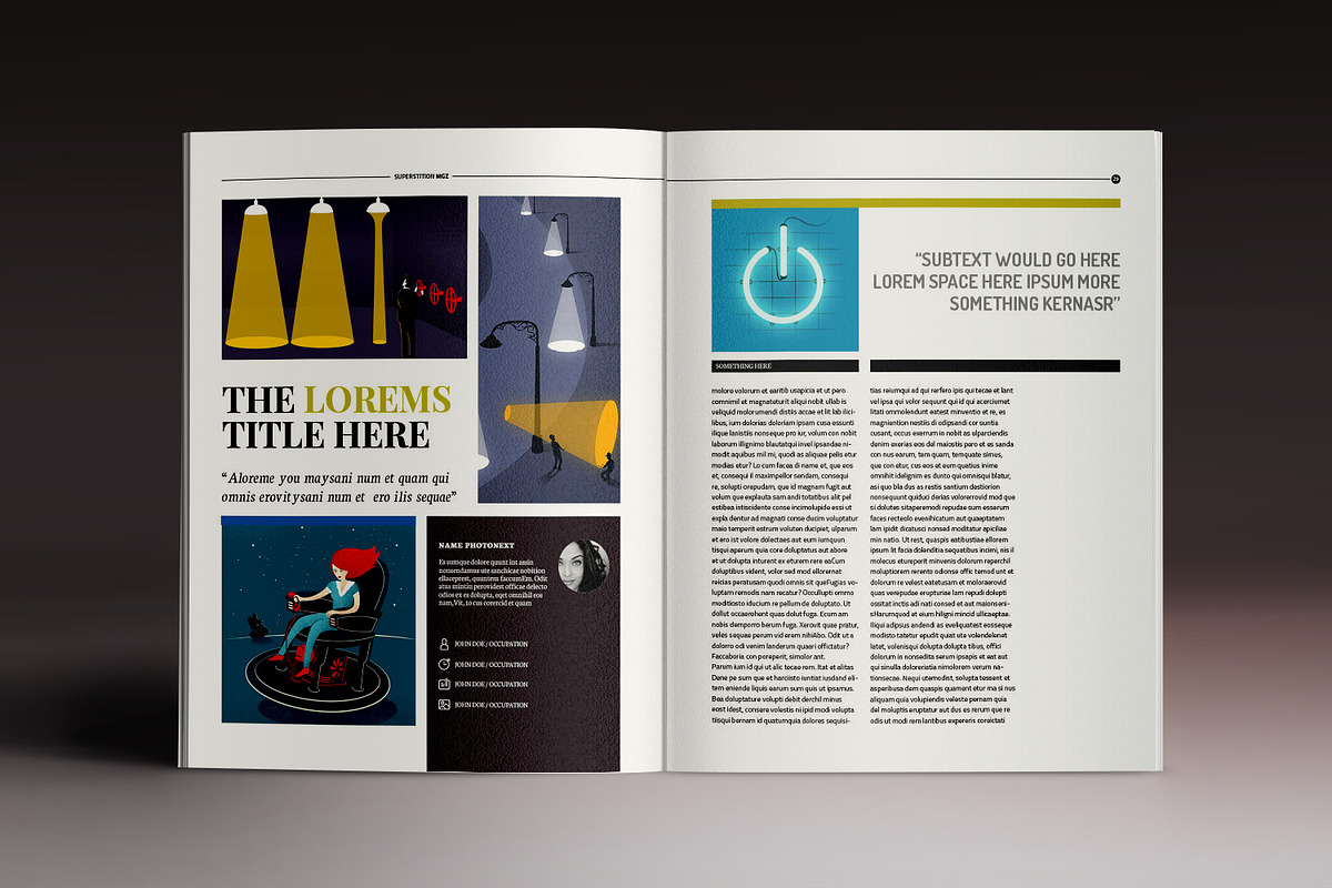 The Sober Magazine, a Magazine Template by Luuqas Design (Photo 13 of 15)