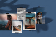 Realistic Moodboard Mockup Kit, a Marketing Template by Artcoast Std. (Thumbnail 5 of 9)