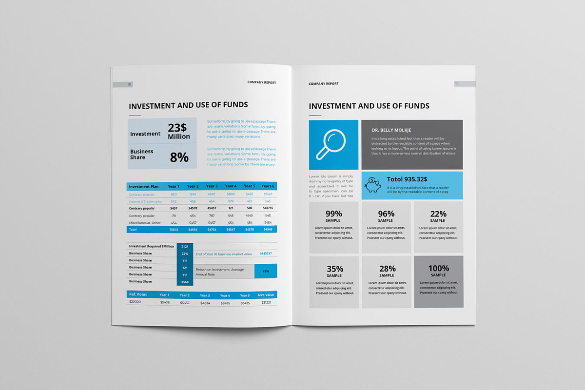 Company Profile Template WORD & INDD, a Brochure Template by Taiffco (Photo 5 of 8)