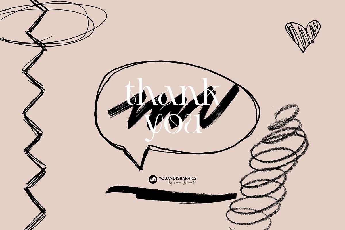 Analog | Hand Drawn Elements Set, a Texture Graphic by Youandigraphics (Photo 17 of 17)