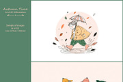 Autumn Time 3- 401 AI illustrations, a Seasonal Illustration by Pundateam (Thumbnail 3 of 12)