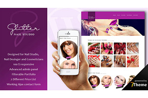 Glitter - Nail Salon & Beauty Theme