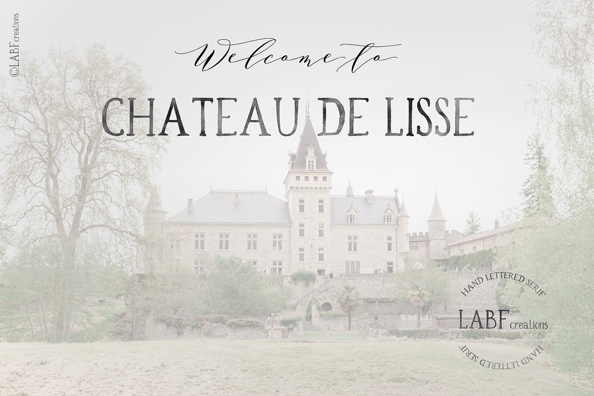 Rochemont Hand lettered serif preview 5
