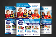School Flyer, a Flyer Template by AfzaalGraphics (Thumbnail 1 of 4)