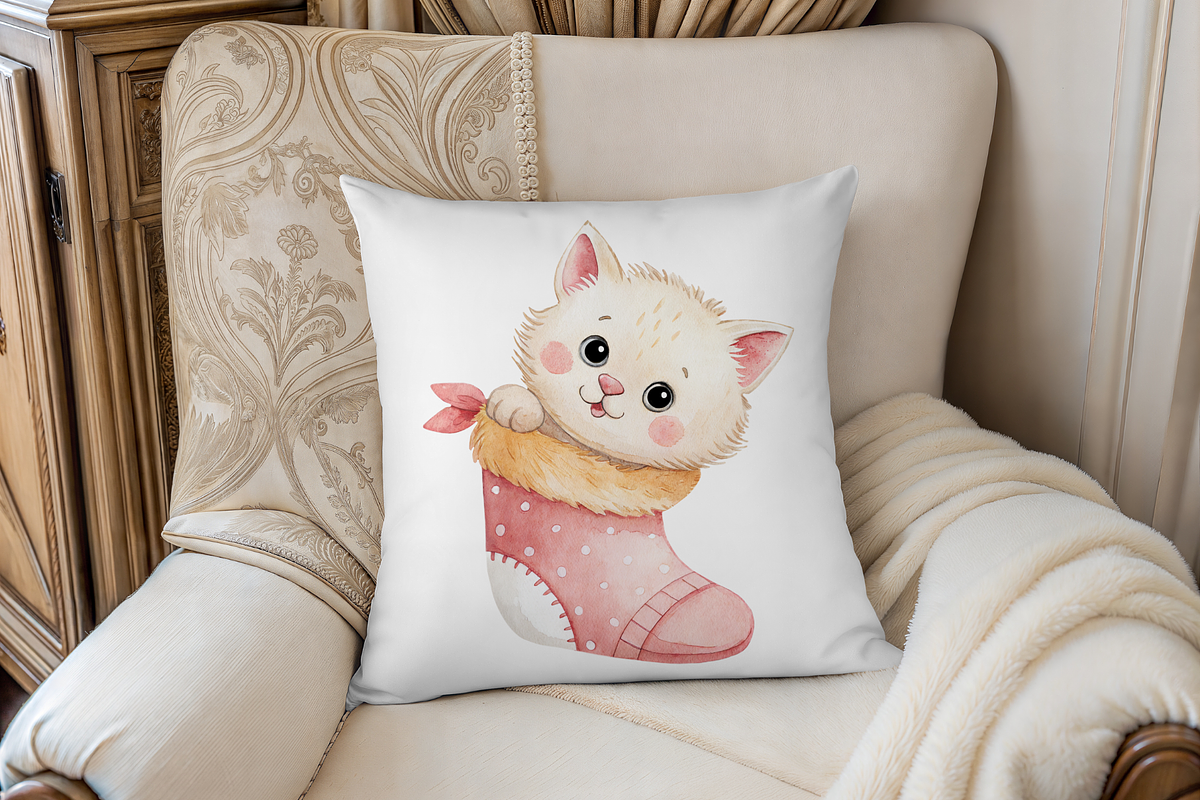 Cute Christmas Clipart Bundle, a Decorative Illustration by MockupWizard (Photo 6 of 6)