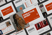 Minimal Modern Creative Brief, a Presentation Template by Uyava Space (Thumbnail 1 of 7)