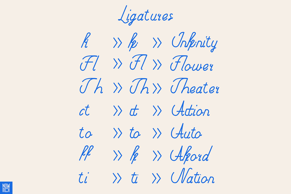 Pistia - Script Typeface, a Script Font by Nouric Design (Photo 18 of 19)