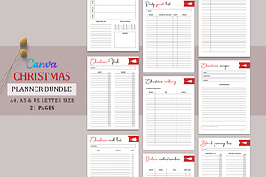 Christmas Planner Bundle Pack