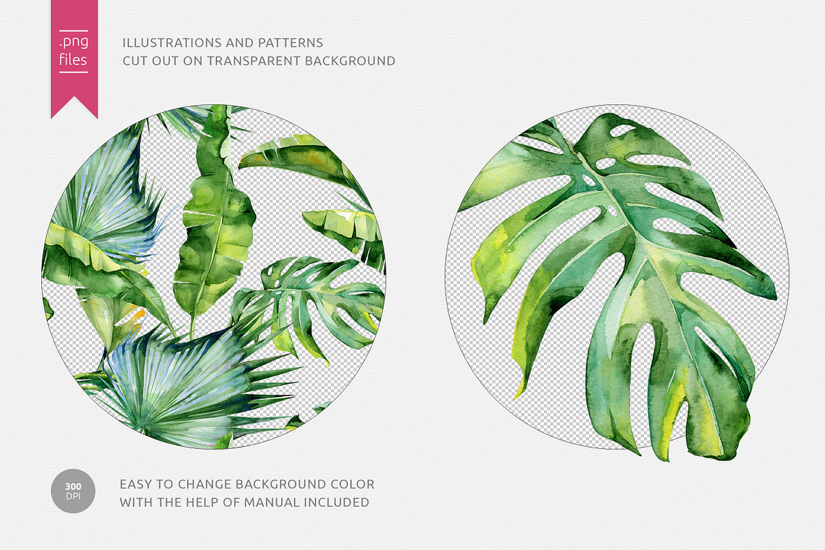 Tropic art, a Pattern Graphic by Anna Myslivets Art (Photo 3 of 5)