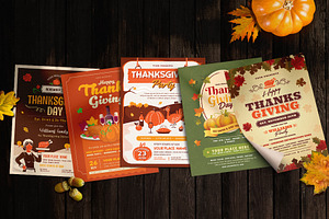 Bundle Thanksgiving Flyers