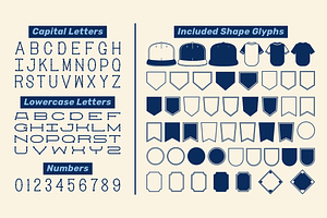 Champion Monograms Font: Baseball 2