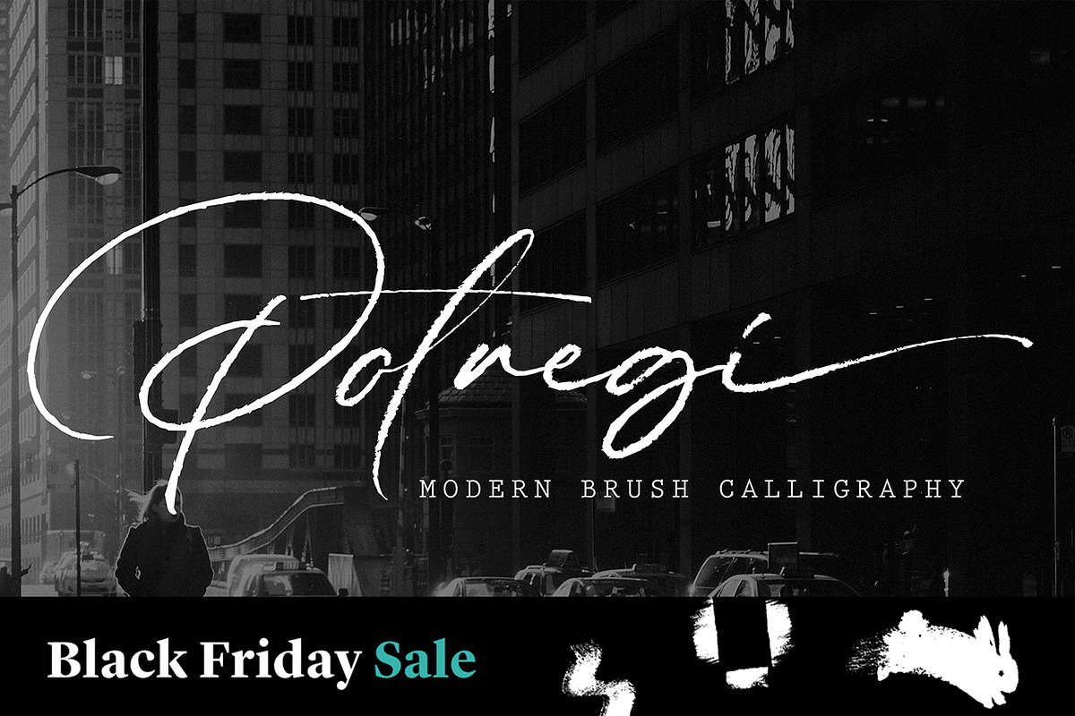 Potregi Black Friday, a Script Font by pineungtype (Photo 1 of 8)