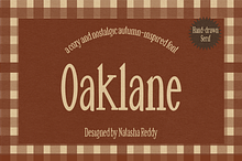 OAKLANE by Natasha Reddy