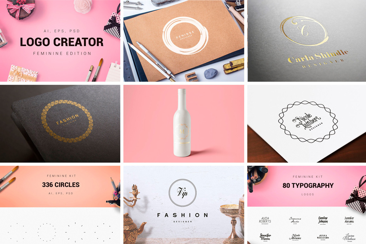 ALL IN ONE LOGO BUNDLE, a Branding & Logo Template by Design District (Photo 6 of 61)