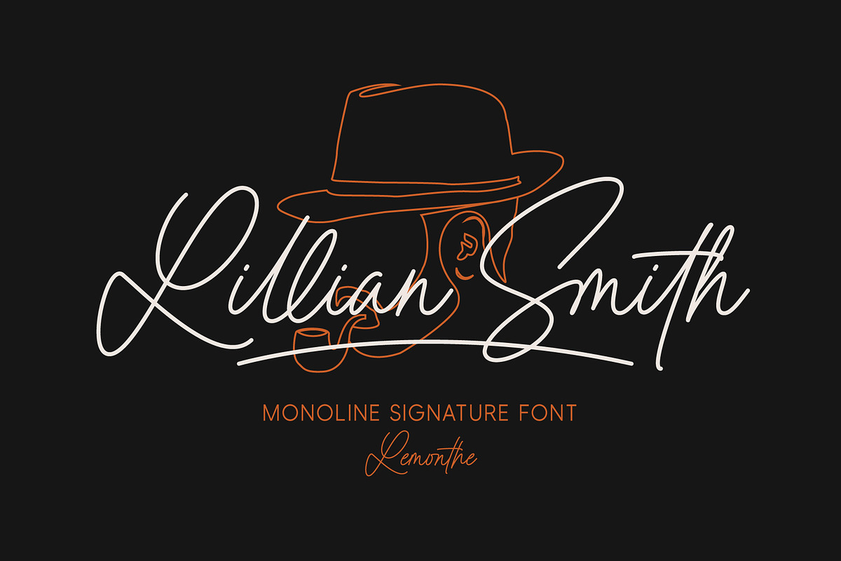 Lillian Smith | Signature Font, a Script Font by Lemonthe (Photo 1 of 7)