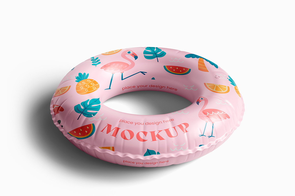 Swim Ring Mockup Set, a Product Mockup by ForgeDesign (Photo 5 of 13)