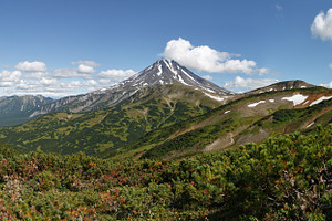 Summer volcano panorama of Kamchatka, a Nature Photo by Alexander-Piragis