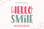 Hello Smile - Handwriting Font, a Handwritten Font by AnningArts (Thumbnail 1 of 8)