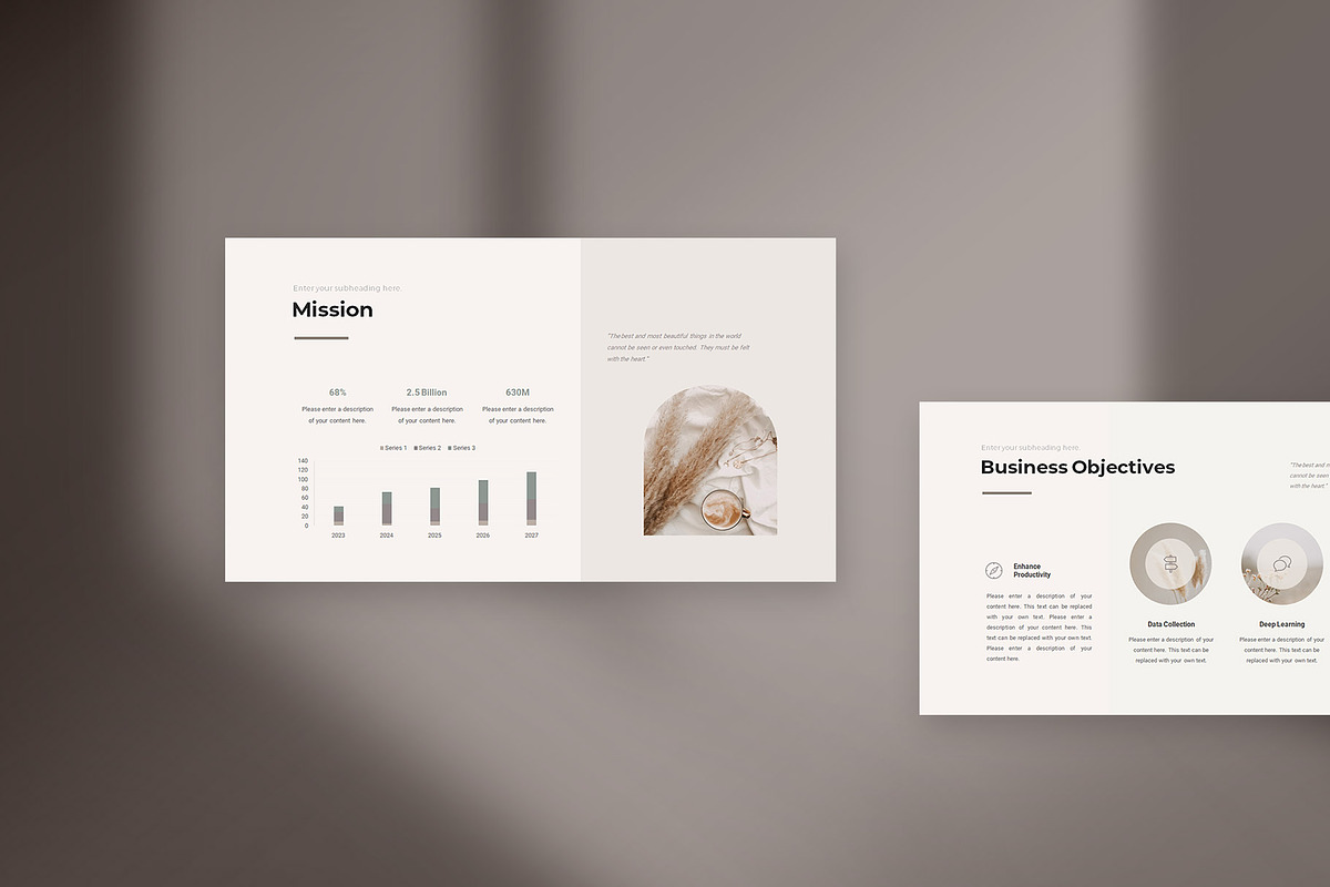 Business Strategy Template CANVA, a Presentation Template by CreativityForest (Photo 2 of 7)
