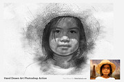 Hand Drawn Art Photoshop Action preview 6