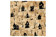 Vintage Halloween Digital Paper, a Pattern Graphic by Chromolume Studio (Thumbnail 23 of 28)