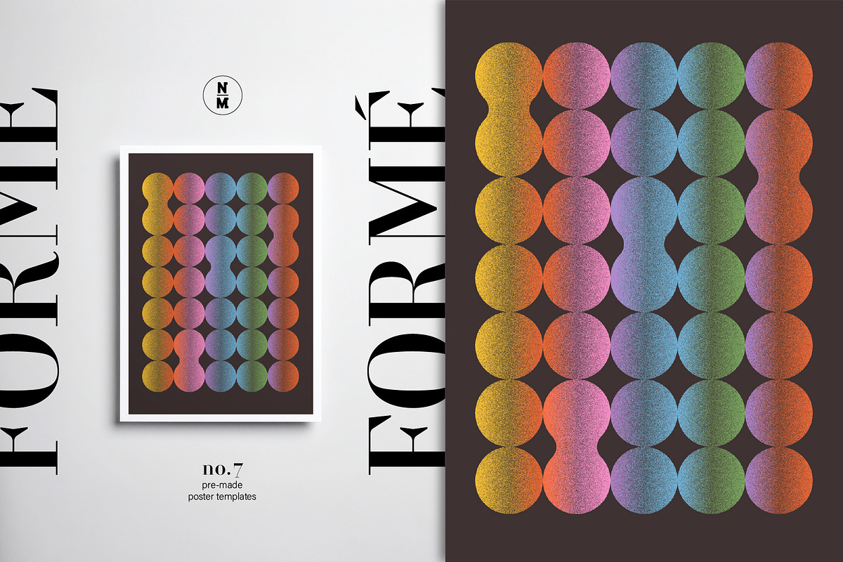 Formé – A Study in Shape and Texture, a Texture Graphic by Neatly Made Studio (Photo 17 of 18)