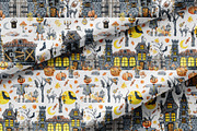 Castle Halloween digital paper, a Pattern Graphic by Artmanata (Thumbnail 4 of 6)