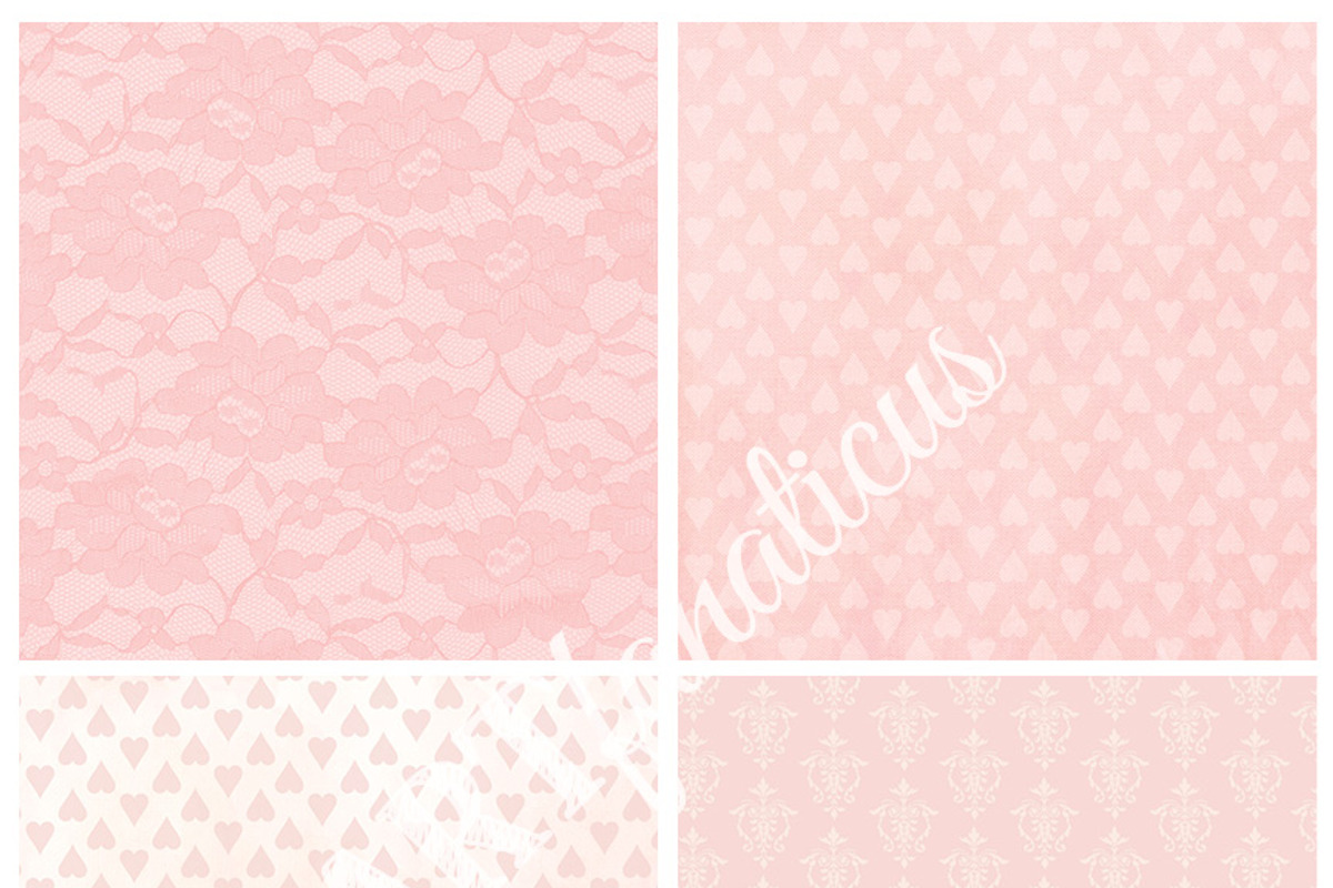 PINK ROMANCE, a Pattern Graphic by Artfanaticus (Photo 3 of 4)