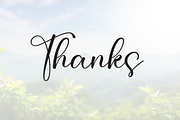 Nature | Script Font, a Handwritten Font by Scratchones (Thumbnail 9 of 9)