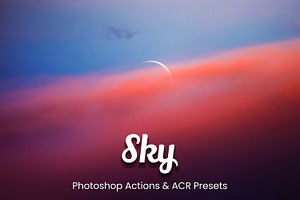 30 Sky Photoshop Collection, an Action Add-On by 3Motional