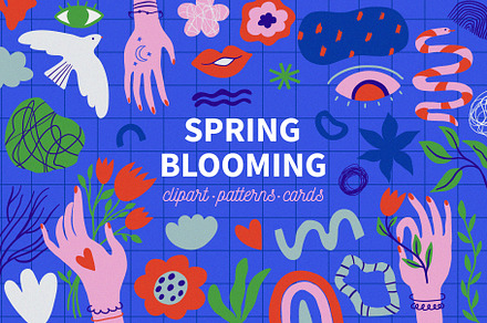 Spring Blooming, a Wallpaper Graphic by Bosotochka♥Art
