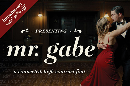 Mr Gabe Semibold Italic