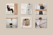 Canva Instagram Fashion Templates, a Social Media Template by Deepa Template Studio (Thumbnail 2 of 10)