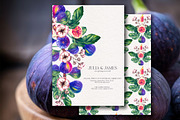 Figura Fig Plant Watercolor clipart, a Food Illustration by SashaKondr (Thumbnail 3 of 12)