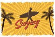 Maimoonde Vintage Font, a Script Font by Motiontail Studio (Thumbnail 8 of 12)