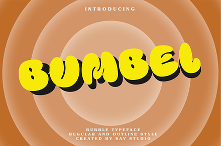 Bumbel, a Sans Serif Font by Say Studio