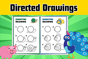 Directed Drawing Workbook For Kids, a Templates & Theme by Premium Digital Templates (Thumbnail 2 of 3)