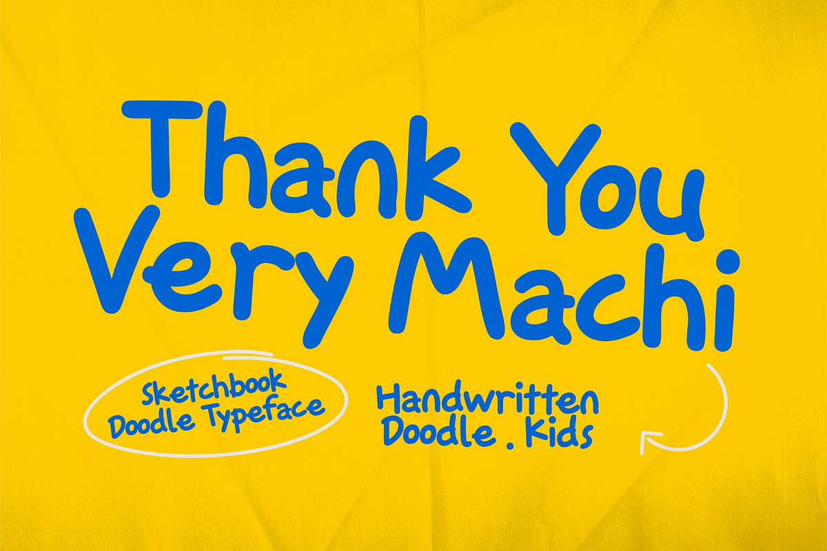 Sketchbook Doodle, a Handwritten Font by graphicook (Photo 10 of 10)