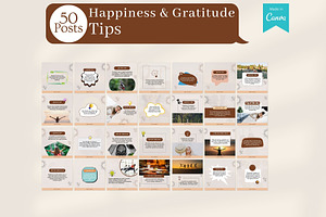 500 Happiness & Gratitude Posts