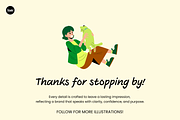 People with Cats Flat Illustration, a Person Illustration by SLAB! Design (Thumbnail 4 of 4)